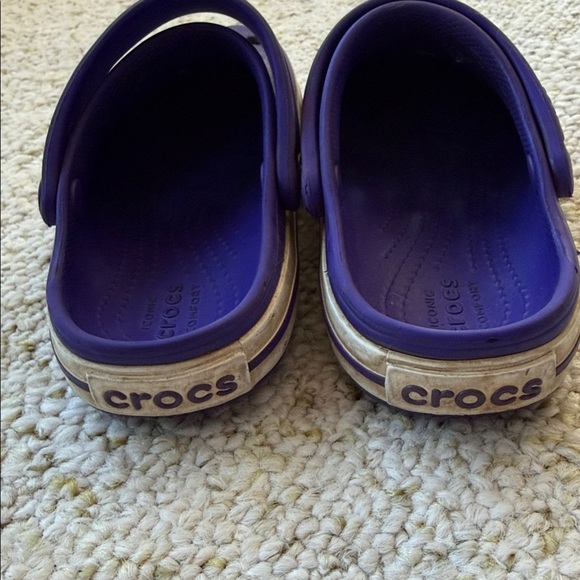 Toddler crocs purple sz 10 - Picture 5 of 8